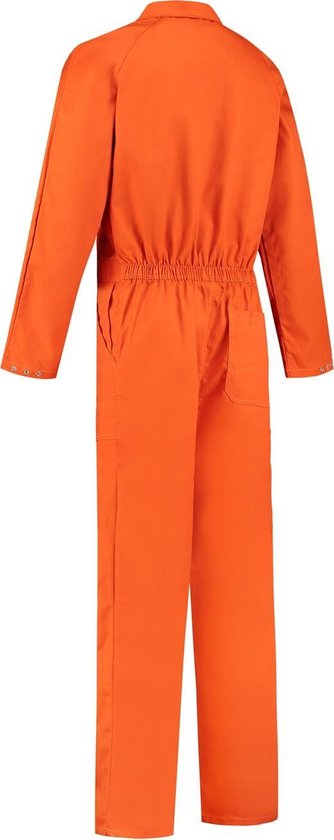 Foto: Overall polyester katoen oranje maat 50