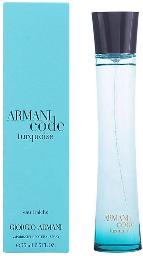 giorgio armani code femme turquoise