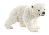 Schleich Figurine 14708 - Animal sauvage - Ourson polaire, marchant