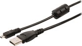 USB 2.0 Kabel USB A Male - 8-Pins Male 2.00 m Zwart