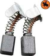 Koolborstelset voor Milwaukee Schuurmachine LOKTOR S12TX - 5,4x7x9mm