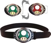 Nintendo - Reversible Mushroom Belt / Riem - Maat S