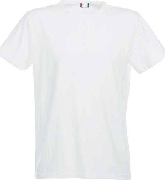 Clique Strecht-T T-Shirt Wit maat M