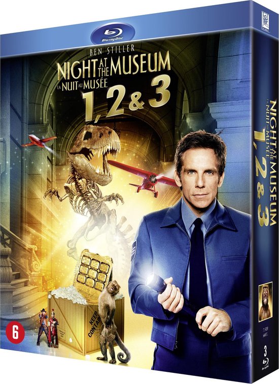 Night At The Museum 1 t/m 3 (Blu-ray) (Blu-ray), Ben Stiller | Dvd's | bol