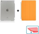 iPad 2, 3, 4 Smart Cover Hoes - inclusief Transparante achterkant – Oranje