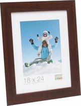 Deknudt Frames Basic, breed bruin, hout fotomaat 70x100 cm