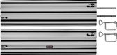 Einhell Aluminium Geleiderail 2x1000mm, o.a. voor TE-PS 165