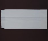 papieren zak wit 0,5 pond - 27 x 11 cm - 150 stuks