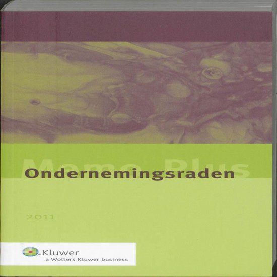 Cover van het boek 'Ondernemingsraden  / 2011 / druk 1'