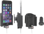 Brodit houder geschikt voor Apple iPhone 6 Passieve houder. Voor Apple lightning kabel naar USB met Griffin USB 12/24V plug (Ges