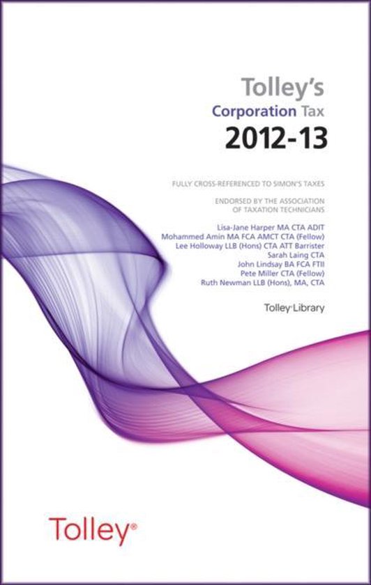 Tolley's Corporation Tax 2012-13 - cover