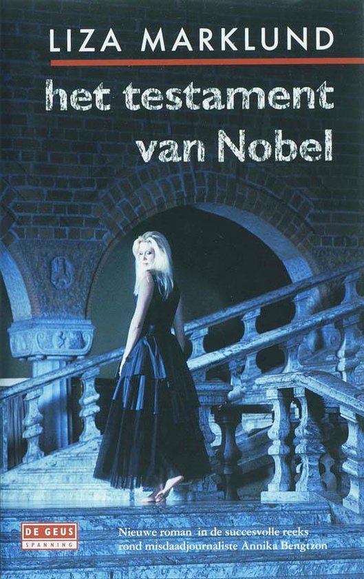 Cover van het boek 'Het testament van Nobel' van Liza Marklund