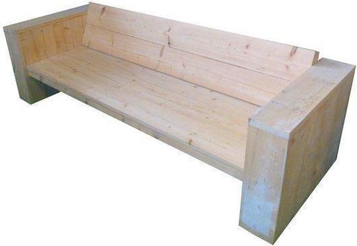 Xsteigerhout.nl - Loungebank diep - Bouwpakket