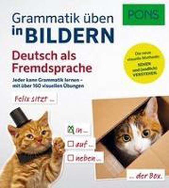 PONS Grammatik üben in Bildern Deutsch als Fremdsprache - cover