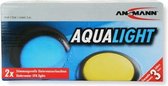 Ansmann AquaLight 2-delige set LED onderwaterlamp RGB
