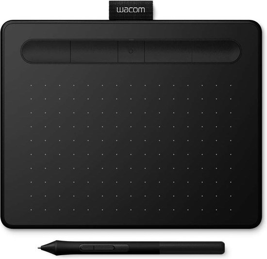 Tablette graphique Wacom Intuos S 2540 lpi 152 x 95 mm USB Noir | bol