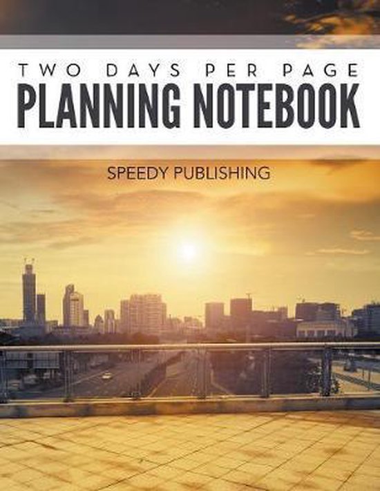Two Days Per Page Planning Notebook - cover