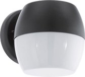 EGLO Oncala - Buitenverlichting - IP44 - Wandlamp - 1 Lichts - Zwart - Wit