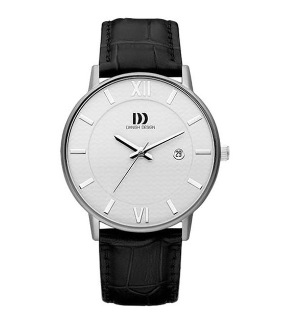 Danish Design IQ12Q1221 horloge heren - zwart - titanium | bol.com