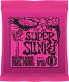 Ernie Ball Super Slinky 2223 - Gitaarsnaren voor elektrisch gitaar .009-.042