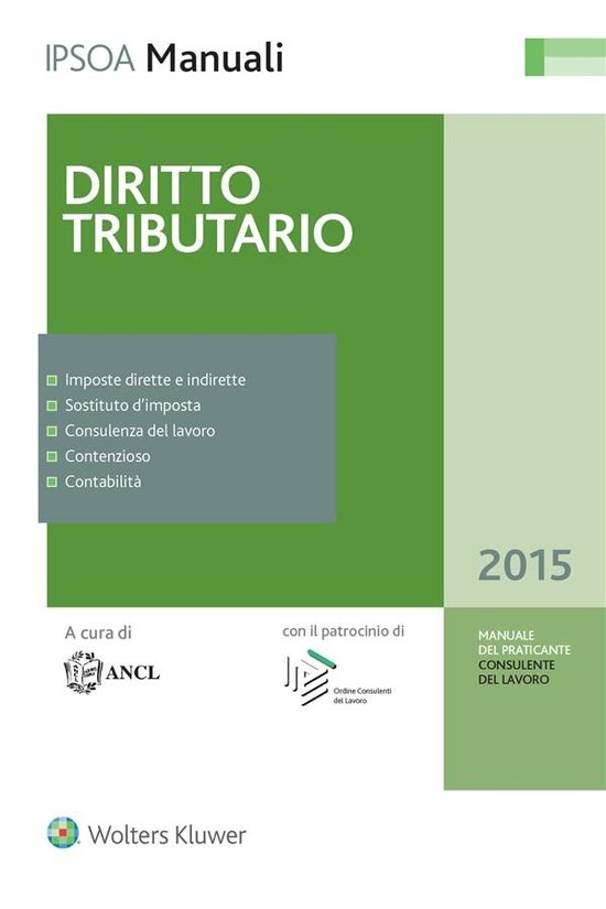 Manuale del Praticante Consulente del Lavoro - Diritto tribu ... - cover