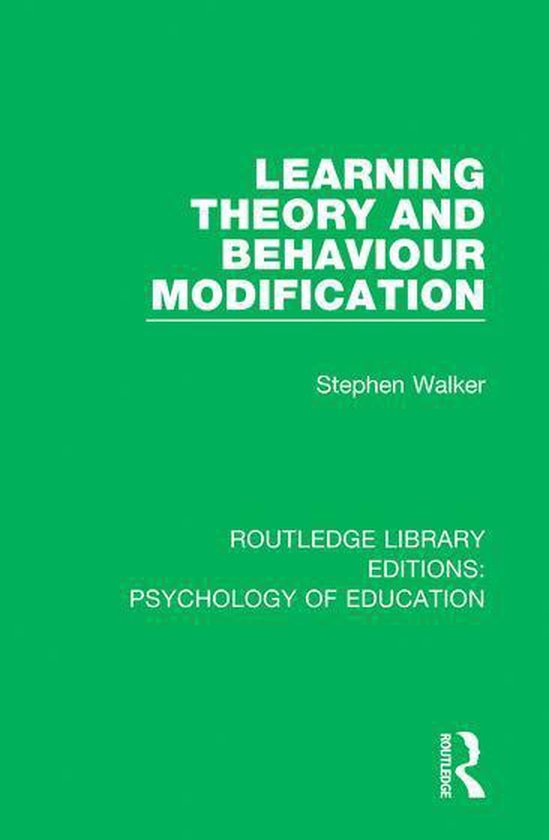 Routledge Library Editions: Psychology of Education - Learni ... - cover