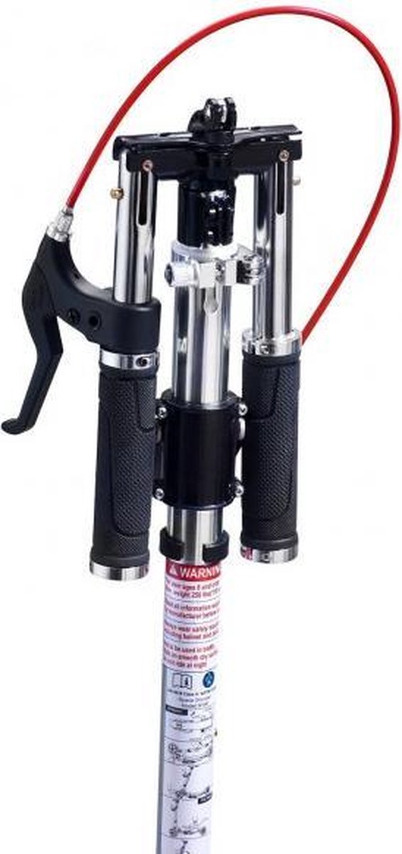Space Scooter - X590, Rood/Zwart - tot 115 kg - Step — afbeelding 2