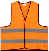 Veiligheidshesje - Veiligheidsvest - Volwassene - Oranje - 1 stuk