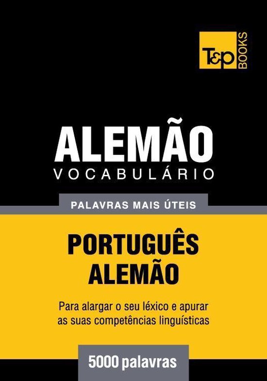 Vocabulário Português-Alemão - 5000 palavras mais úteis - cover