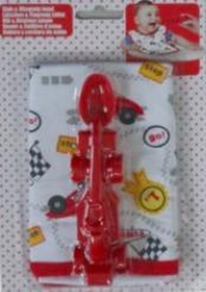 Goedkoopste Racewagen Rode lepel slabber voor baby peuter