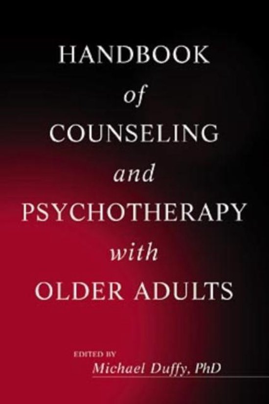 Boek "Handbook of Counseling and Psychotherapy with Older Adults", geredigeerd door Michael Duffy, PhD.