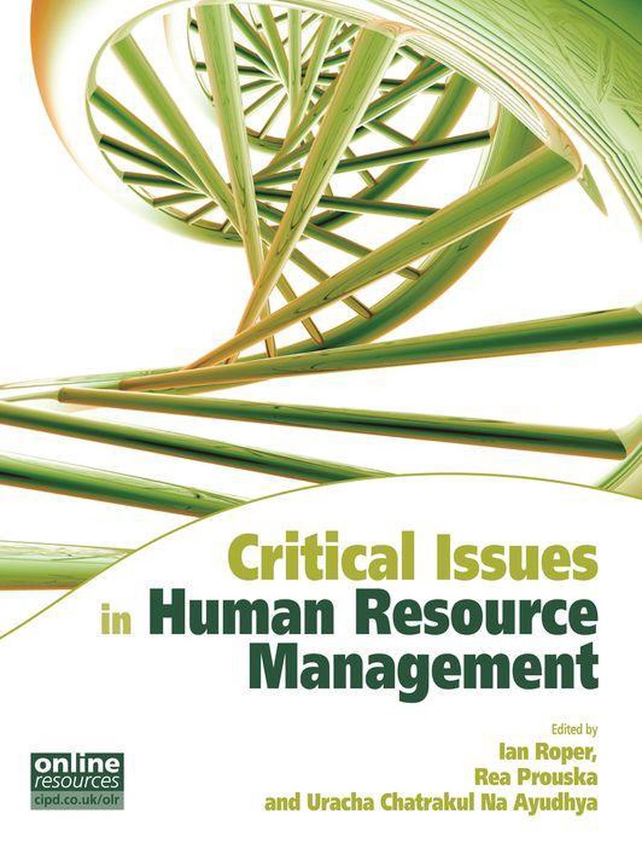Critical Issues in Human Resource Management - Cipd - Kogan Page