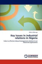 Key issues in industrial relations in Nigeria
