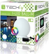 Techly I-LED BALL-M buitenverlichting Buitengebruik spotverlichting Wit