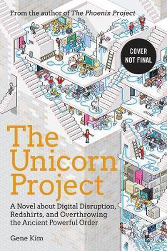 Boek cover The Unicorn Project van Gene Kim (Hardcover)