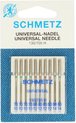Schmetz naaimachine naalden universeel 130/705 H 70 / 80 / 90   (10 stuks totaal)