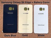 Battery Cover voor Samsung Galaxy S6 Edge Plus G928 - Zilver