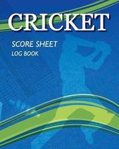 Cricket - Score Sheet Log Book
