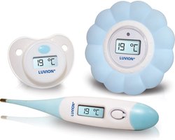 LUVION® 3 in 1 Baby Thermometer Set – Koortsthermometer – Bad / Water Thermometer – Speen Thermometer