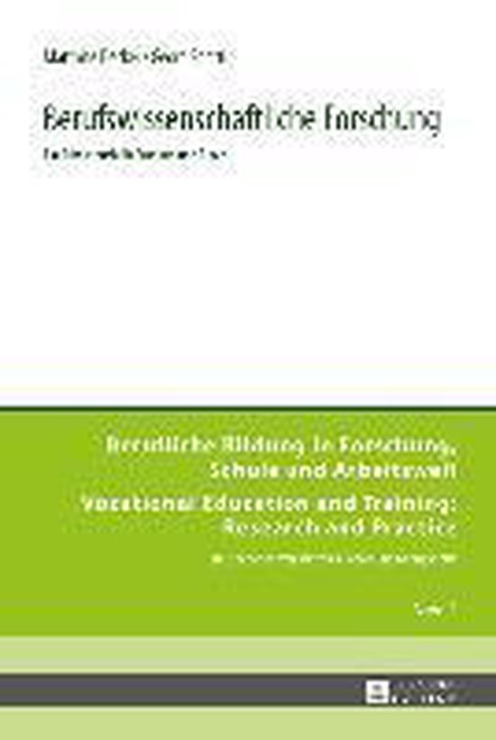 Berufswissenschaftliche Forschung - cover