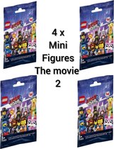 LEGO Minifigures The Movie 2 - ontvang 4 stuks  71023  ( 4 stuks GRATIS VERZENDING)