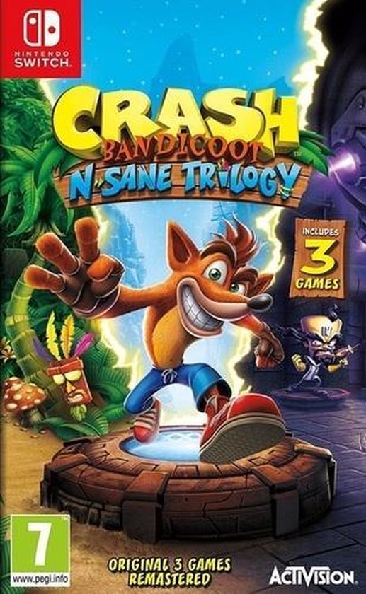 Activision Crash Bandicoot N. Sane Trilogy Anthologie Nintendo Switch