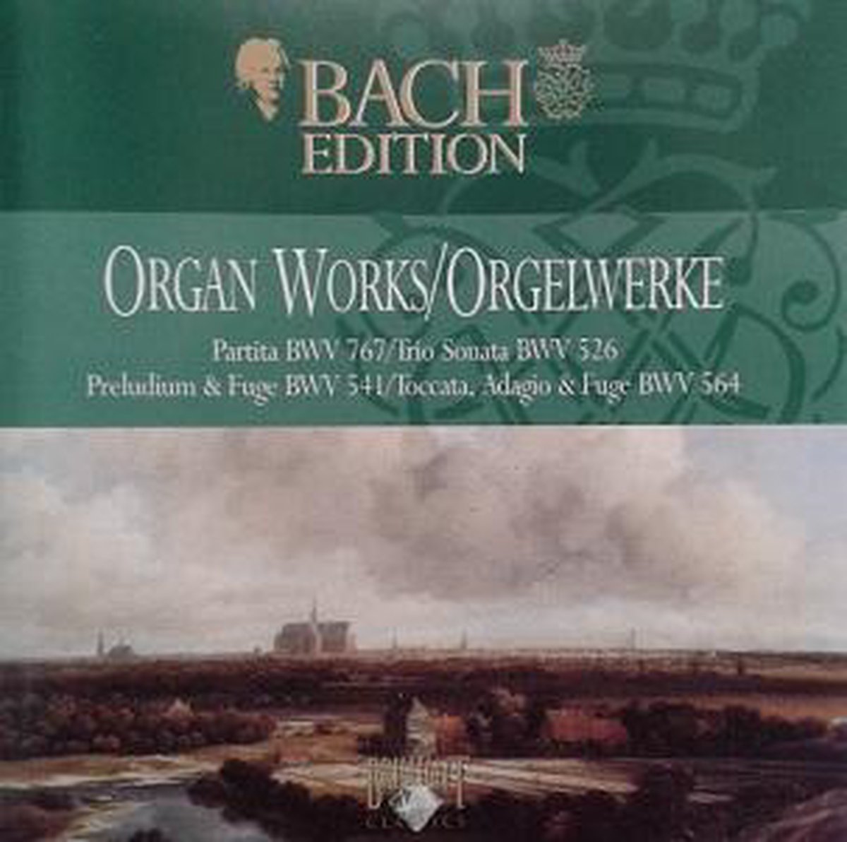 1-CD BACH - ORGAN WORKS / ORGELWERKE CD 8 - VARIOUS