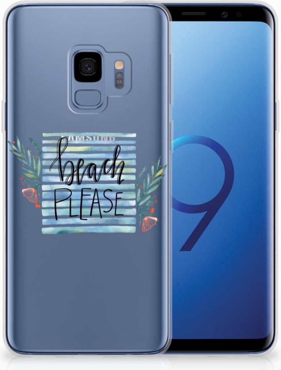 Samsung Galaxy S9 Telefoonhoesje met Naam Boho Beach