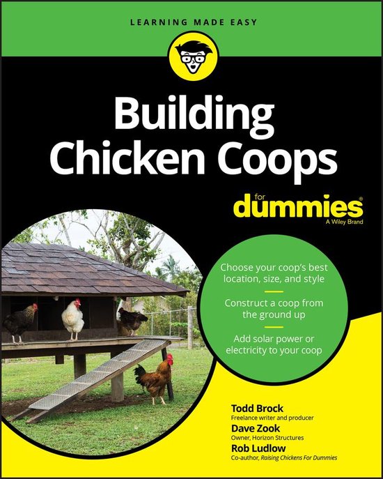 Building Chicken Coops For Dummies - cover