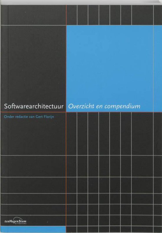 Cover van het boek 'Softwarearchitectuur'