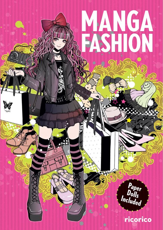 Manga Fashion with Paper Dolls - cover