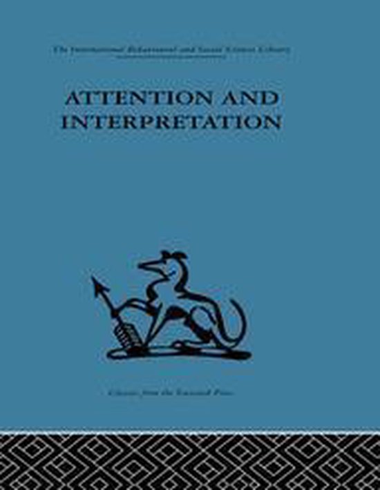 Attention and Interpretation - cover