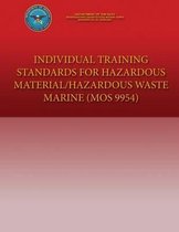 Individual Training Standards for Hazardous Material/Hazardous Waste Marine (Mos