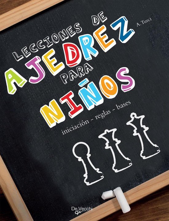 Lecciones de ajedrez para niños - cover